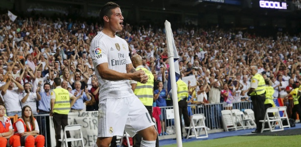 James Rodríguez deverá ficar no Real Madrid nesta temporada - Andrea Comas/Reuters
