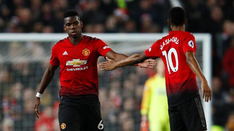 Pogba e Rashford são um dos principais jogadores do "novo" United - Jason Cairnduff/Reuters