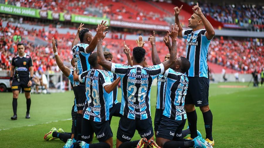Grêmio mira voltar para Série A, mas pode abrir caminho e ganhar moral com Estadual - Lucas Uebel/Grêmio FBPA