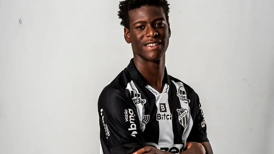 Jonathan Jesus tem contrato válido com o Ceará até dezembro de 2025