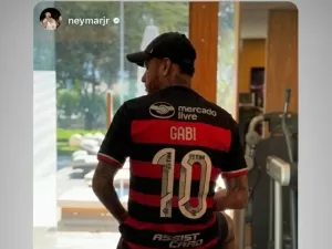 A foto do Neymar e a resposta do Gabigol são tudo de bom pro nosso futebol