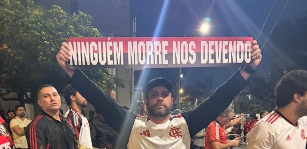 'Ninguém morre nos devendo': o lema da torcida do Flamengo