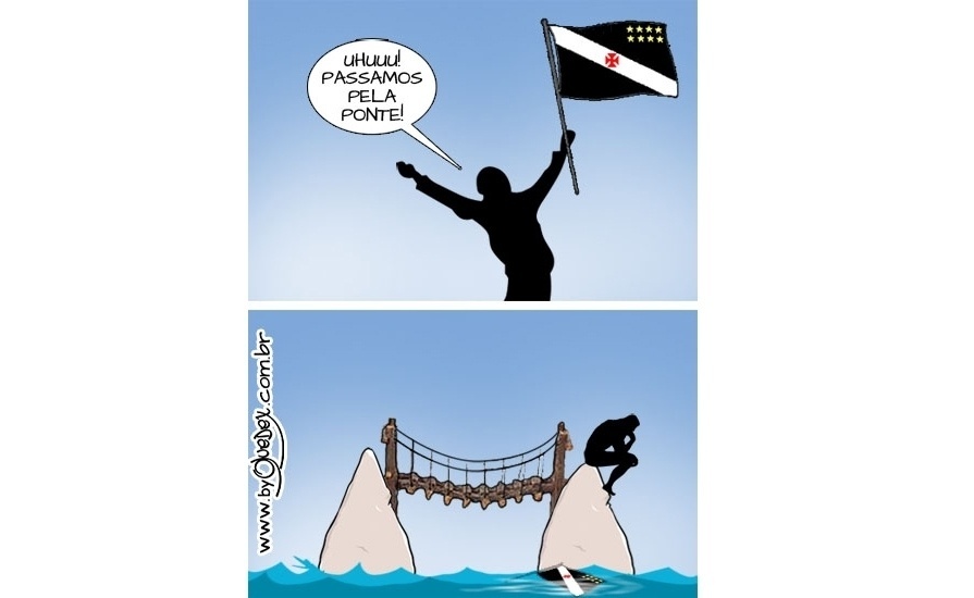 Primeira vitória do Vasco em 52 dias vira piada nas redes sociais - Reprodução