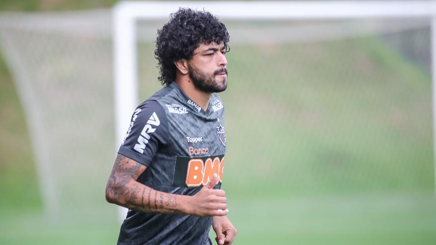 Luan, atacante do Atlético-MG, deve ser titular diante do Cerro Porteño pela Libertadores 2019 - Bruno Cantini/Atlético-MG