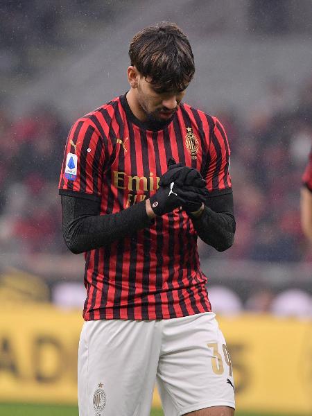 Lucas Paquetá, durante jogo do Milan - Mattia Ozbot/Soccrates/Getty Images