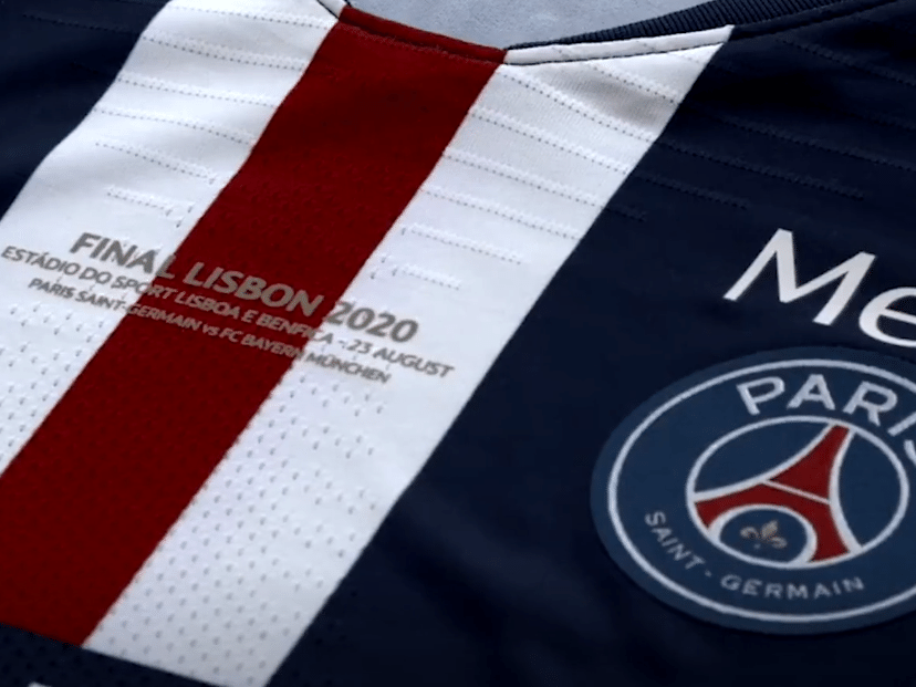 PSG UEFA Champions League Camisas de futebol, Camisa de futebol