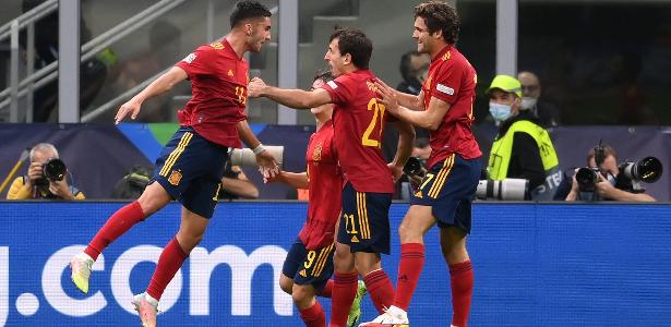 Liga das Nações: Espanha vence Portugal e vai à semifinal