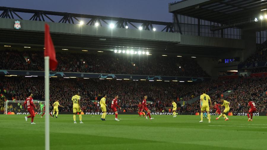 Liverpool e Villarreal disputam o jogo de ida da semifinal da Liga dos Campeões - John Powell/Liverpool FC via Getty Images