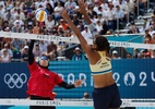 Ana Patrícia e Duda vencem Egito na estreia do vôlei de praia em Paris - LUIS TATO / AFP