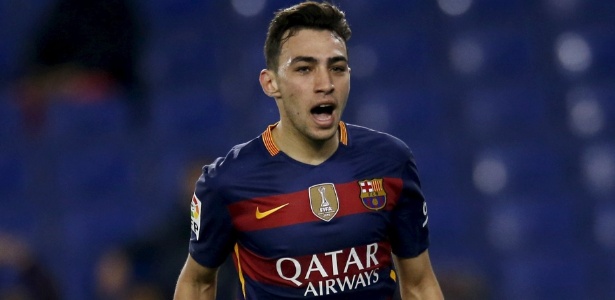 Munir não deverá vestir a camisa do Barça nesta temporada - Albert Gea/AFP Photo