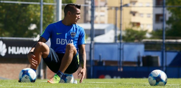 O atacante argentino está emprestado pelo São Paulo ao Boca até junho deste ano - Divulgação/Boca Juniors