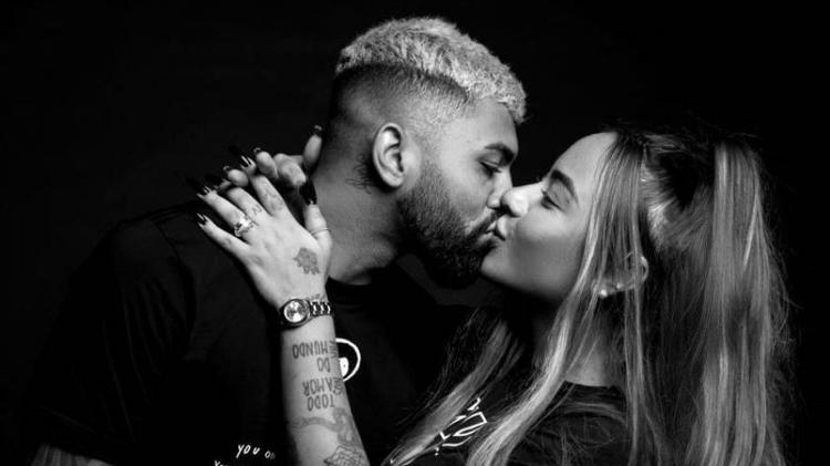 Gabigol e Rafaella Santos