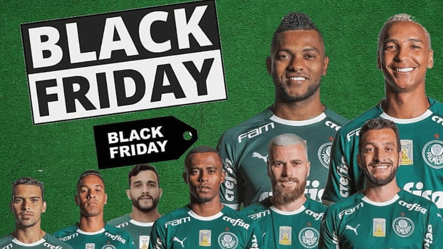 Palmeirenses na Black Friday - Reprodução/Twitter