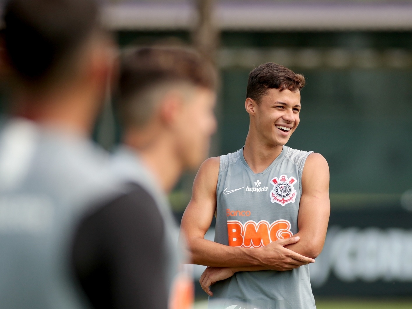 Matheus Araújo diz não pensar no profissional do Corinthians agora