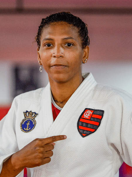 Rafaela Silva, campeã olímpica, é anunciada pelo Flamengo - Marcelo Cortes / CRF