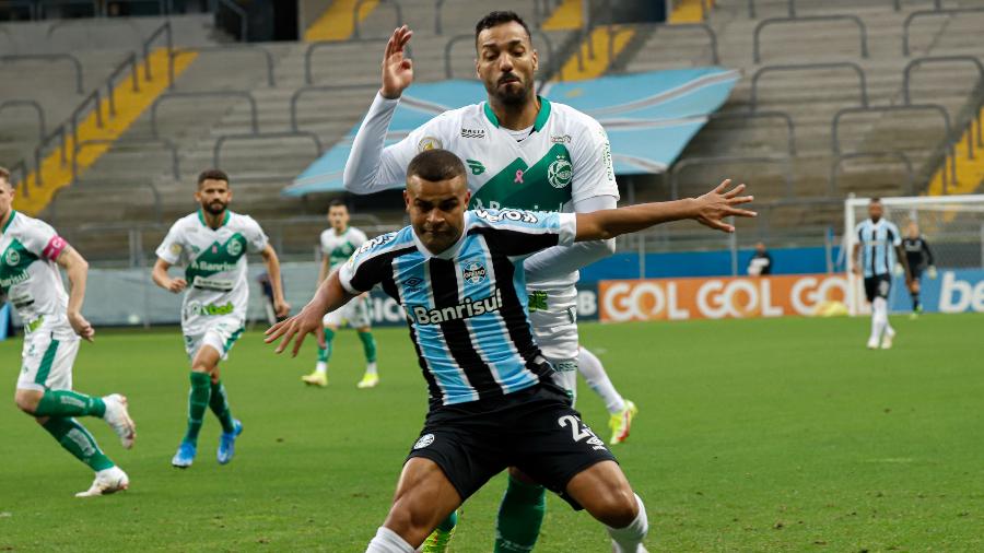 Resultado do jogo do Juventude impacta diretamente na chance de rebaixamento do Grêmio - MAXI FRANZOI/AGIF - AGÊNCIA DE FOTOGRAFIA/ESTADÃO CONTEÚDO