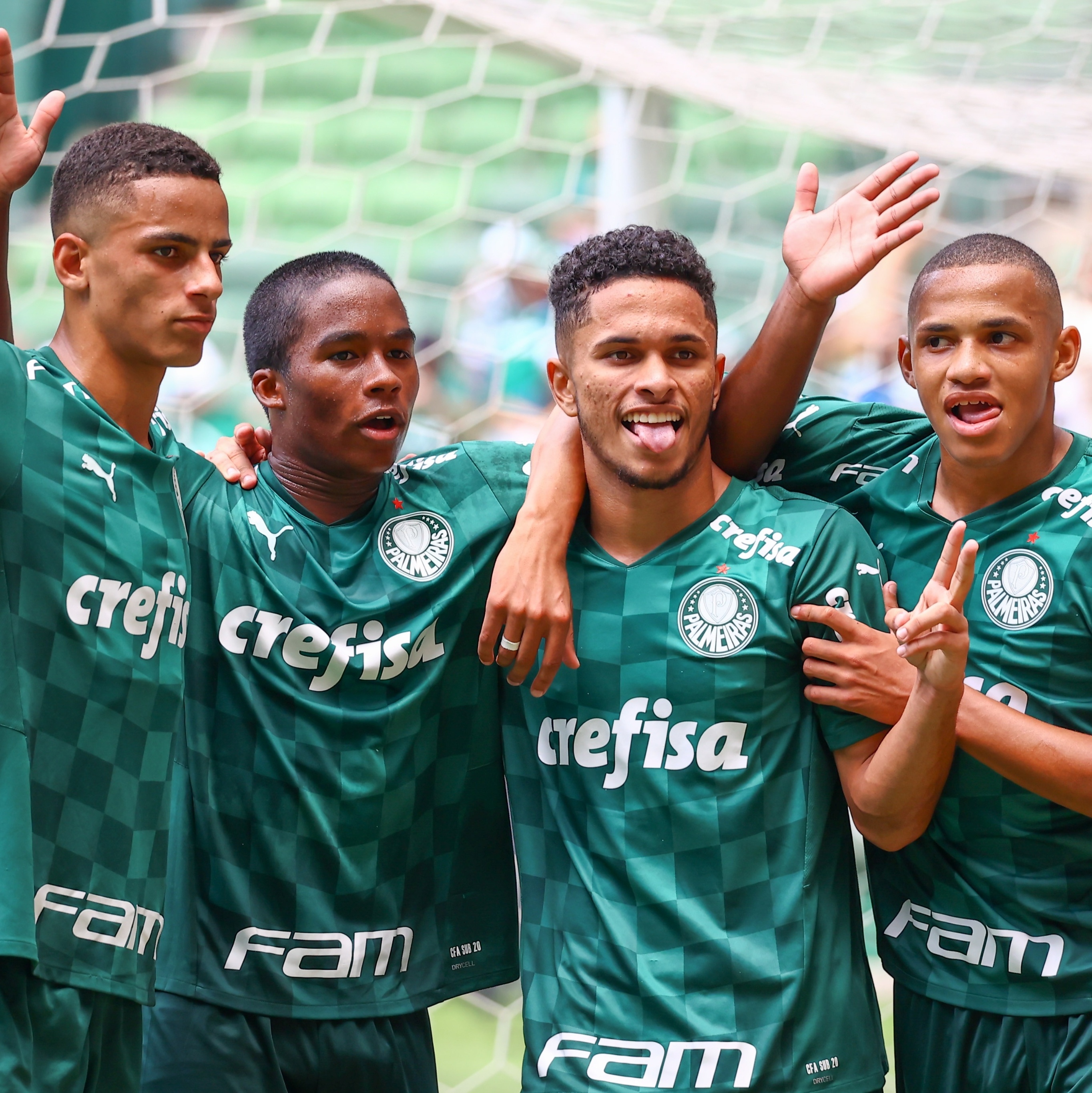 Quantos gols o Palmeiras fez na Copinha?