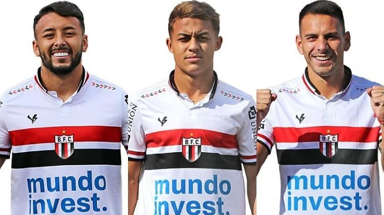 João Diogo, Dudu Hatamoto e Lucas Delgado são os jogadores acusados de estupro - Montagem/UOL - Montagem/UOL