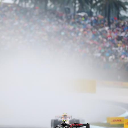 Gabriel Bortoleto durante o GP do Bahrein na Malásia