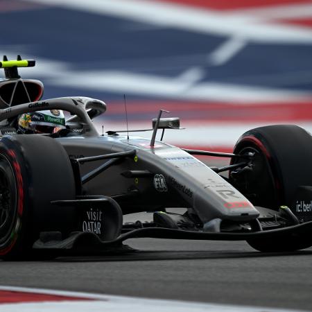 Gabriel Bortoleto, da Audi, durante o GP dos Estados Unidos