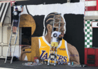 Kawhi ganha pintura em Los Angeles após rumores de ida para os Lakers