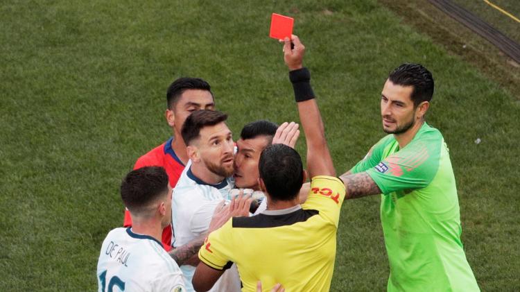 Expulsão Messi - Ueslei Marcelino/Reuters - Ueslei Marcelino/Reuters
