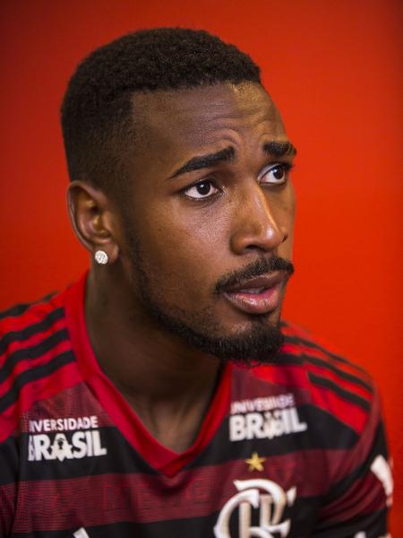 Gerson, do Flamengo, em foto para o UOL - 12/09/2019 - Bruna Prado/UOL