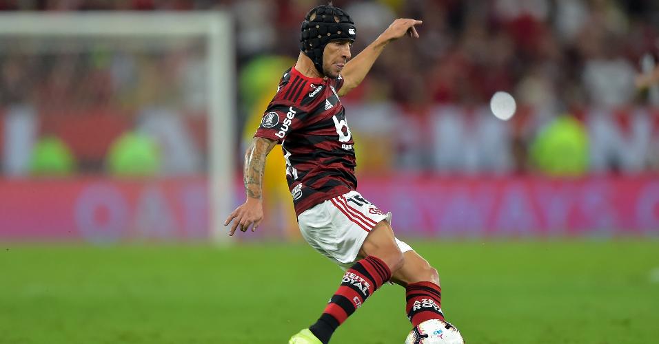 Rafinha, durante partida entre Flamengo e Grêmio