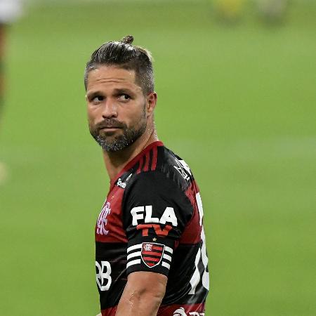 Diego Ribas em ação durante Flamengo x Vasco, clássico válido pelo Campeonato Brasileiro - Thiago Ribeiro/AGIF