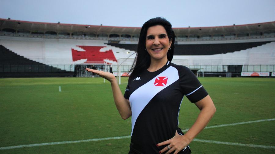 Vanessa Riche, ex-SporTV, será apresentadora da TV Vasco no Carioca - João Pedro Isidro/Vasco