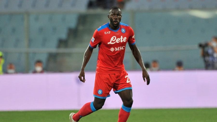 Kalidou Koulibaly, durante partida entre Napoli e Fiorentina - Vincenzo Izzo/LightRocket via Getty Images