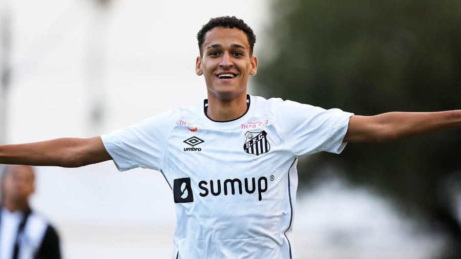 Wesley, atacante do Santos - Foto: Pedro Ernesto Guerra Azevedo/Santos FC