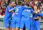Donnarumma salva, Itália vence Hungria e vai à semifinal da Liga das Nações - ATTILA KISBENEDEK / AFP