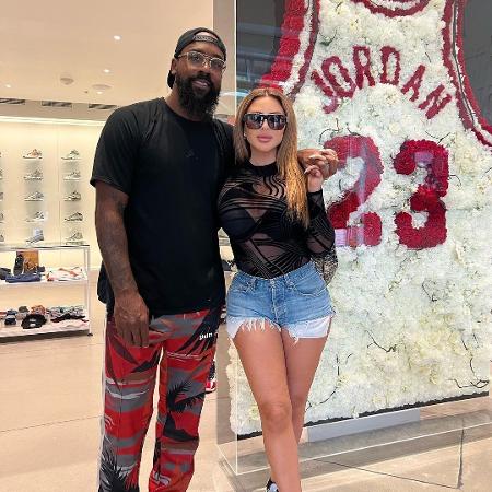 Marcus Jordan e Larsa Pippen assumem namoro - Reprodução/Instagram