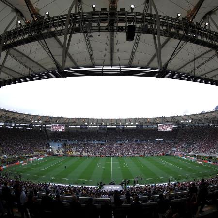 Estádio do Maracanã antes de Fluminense x Boca Juniors, final da Libertadores