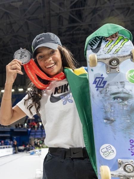 Rayssa fecha 2023 com a prata no Mundial de Skate Street