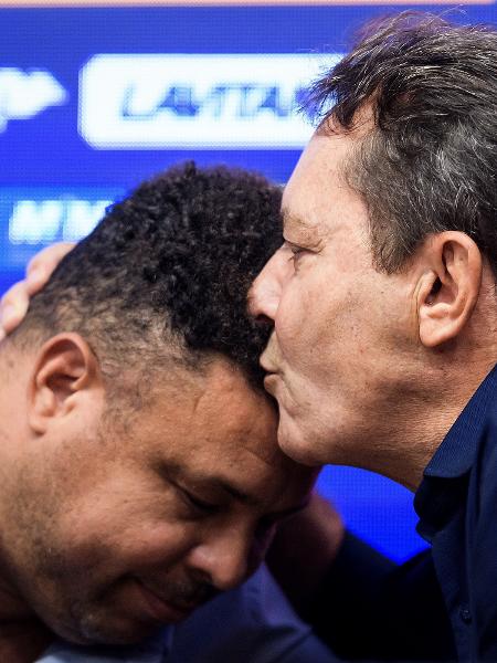 Ronaldo e Pedro Lourenço, novo dono da SAF do Cruzeiro