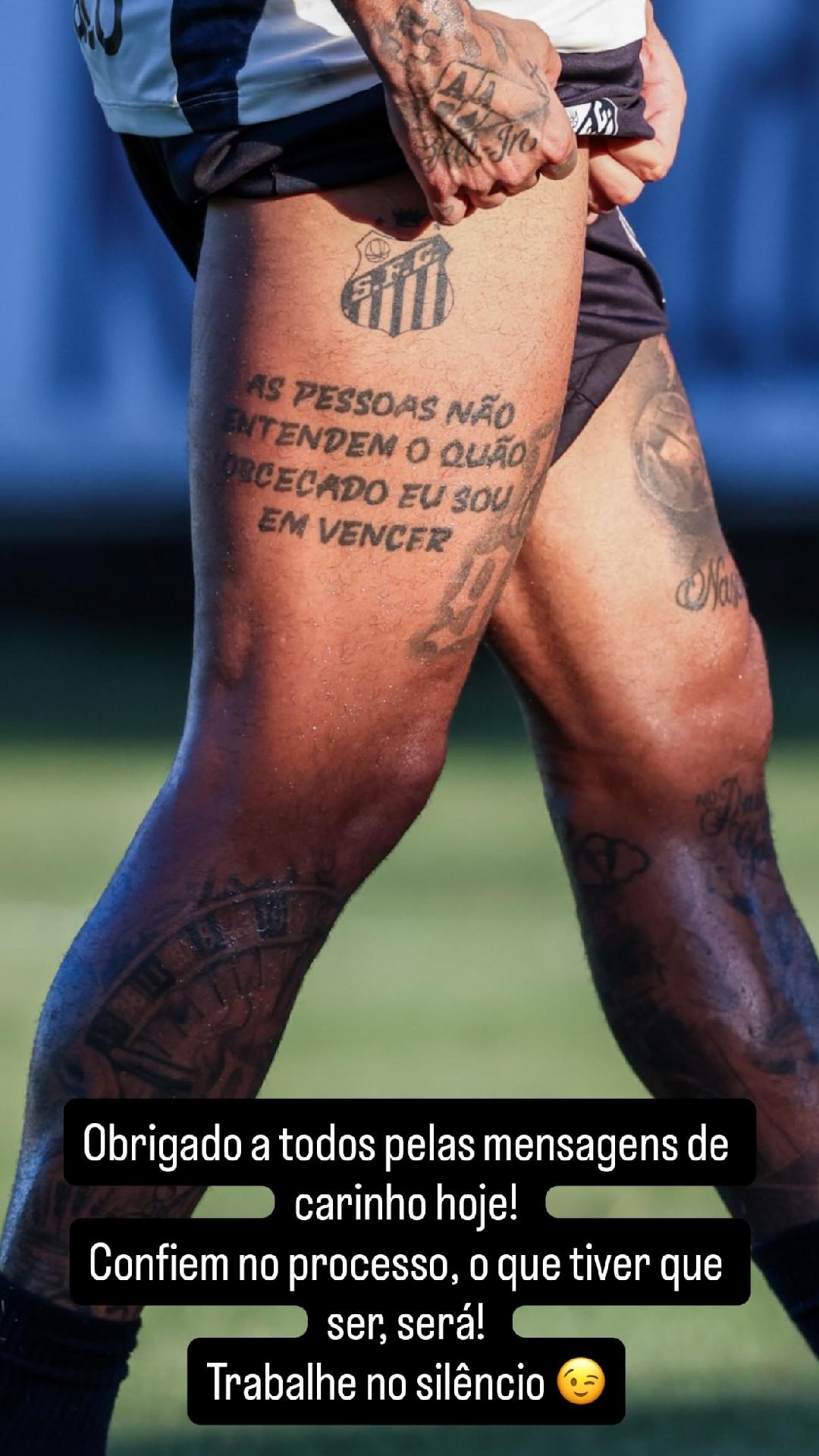 Neymar agradeceu aos fãs em publicação nos stories do Instagram - undefined