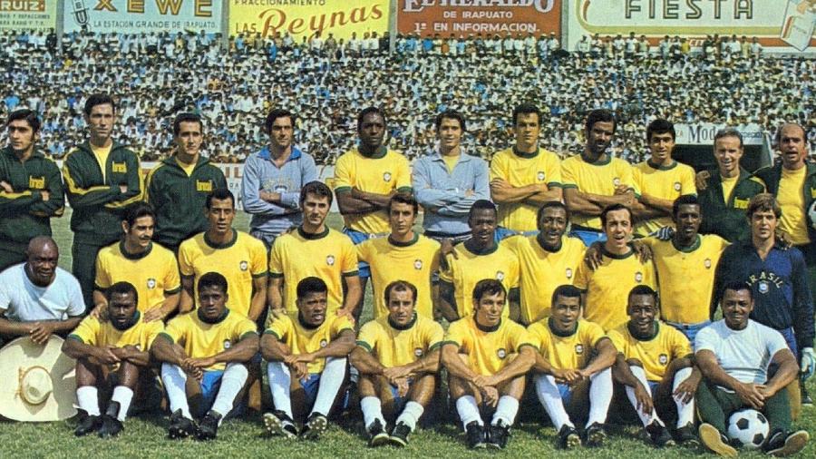 Delegação do Brasil na Copa do Mundo de 1970 - Arquivo pessoal/Família de Cláudio Coutinho