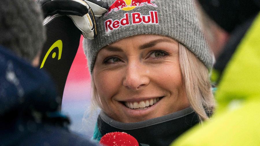 A esquiadora norte-americana Lindsey Vonn - AFP PHOTO / DON EMMERT