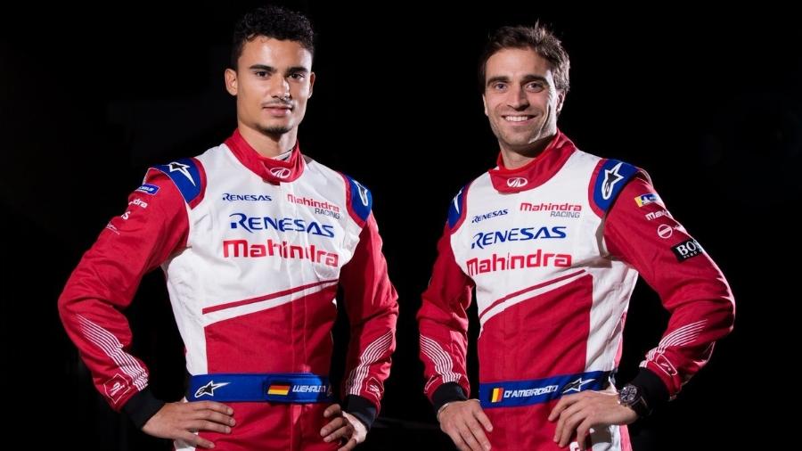 Pascal Wehrlein e Jérôme d"Ambrosio serão a dupla da Mahindra na Fórmula E durante a temporada 2018/2019 - Divulgação