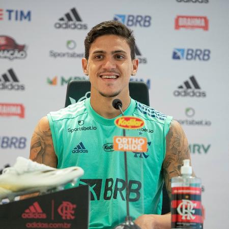 Pedro é uma das baixas para decisão contra o Palmeiras - Alexandre Vidal / Flamengo