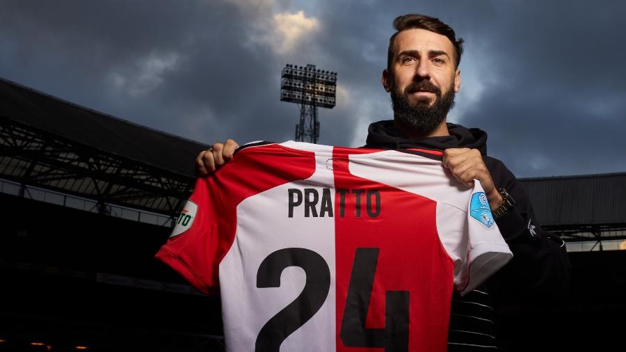 Lucas Pratto teve passagem curta no futebol holandês - Divulgação/Feyenoord