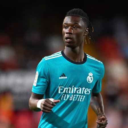 Volante Eduardo Camavinga jogando pelo Real Madrid - Quality Sport Images/Getty Images