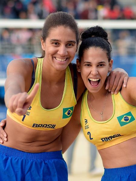 Pan 2023: Duda e Ana Patrícia comemoram o ouro no vôlei de praia