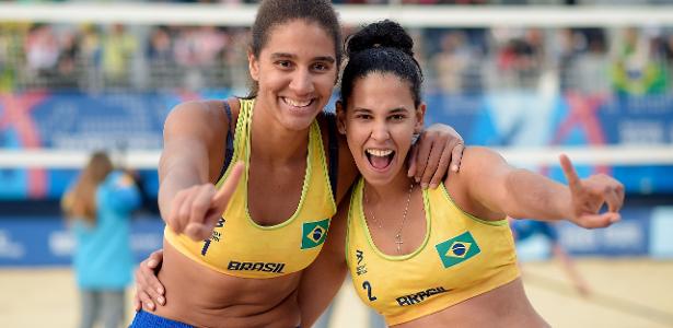 Pan 2023: Duda e Ana Patrícia comemoram o ouro no vôlei de praia