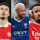 Martinelli, Neymar e mais: 20 jogadores que mais se desvalorizaram em 2024