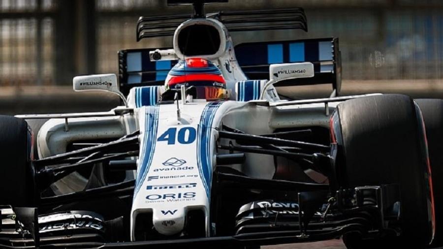 Kubica testa Williams - Reprodução/Twitter Williams