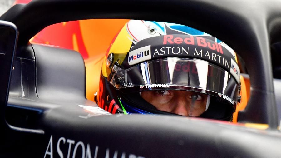 Daniel Ricciardo no primeiro treino livre para o Grande Prêmio da Alemanha - Andrej Isakovic/AFP