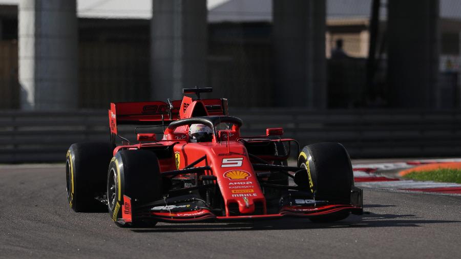 Sebastian Vettel durante GP da Rússia - Anton Vaganov/Reuters